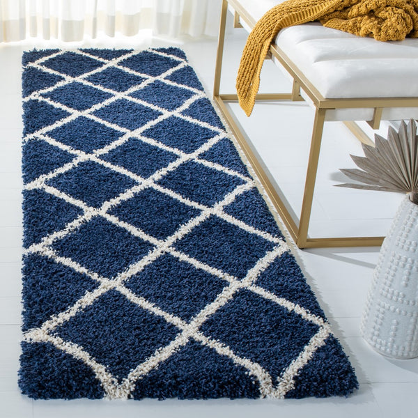 Safavieh Hudson Shag 222 Power Loomed Polypropylene Shag Rug SGH222N-8