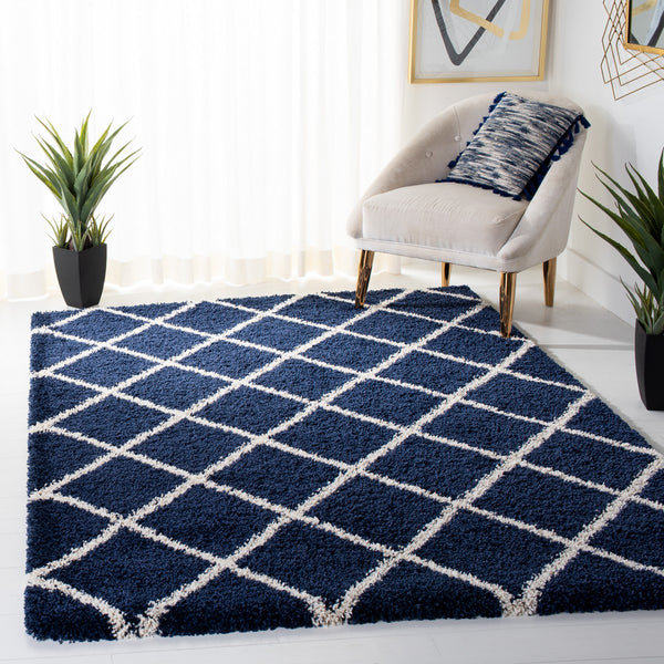 Safavieh Hudson Shag 222 Power Loomed Polypropylene Shag Rug SGH222N-5