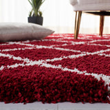 Safavieh Hudson Shag 222 Power Loomed Polypropylene Shag Rug SGH222Q-8