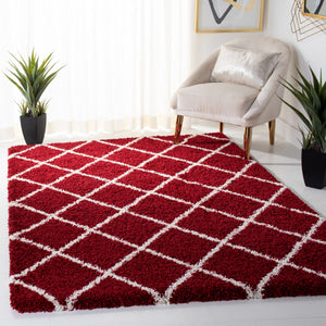 Safavieh Hudson Shag 222 Power Loomed Polypropylene Shag Rug SGH222Q-5
