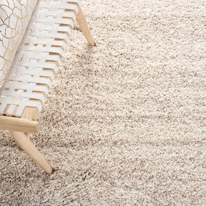 Safavieh Hudson Shag 295 Power Loomed Polypropylene Shag Rug Ivory / Beige SGH295C-8SQ