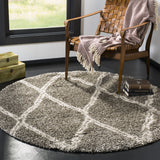 Safavieh Hudson Shag 329 Flat Weave Polypropylene Shag-Bohemian Rug SGH329B-57