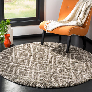 Safavieh Hudson Shag 332 Flat Weave Polypropylene Shag-Bohemian Rug SGH332B-57