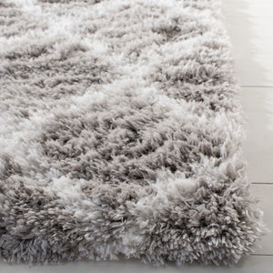 Safavieh Indie Shag 322 Power Loomed Polyester Pile Shag & Flokati Rug SGI322B-4SQ
