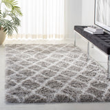 Safavieh Indie Shag 322 Power Loomed Polyester Pile Shag & Flokati Rug SGI322B-4SQ