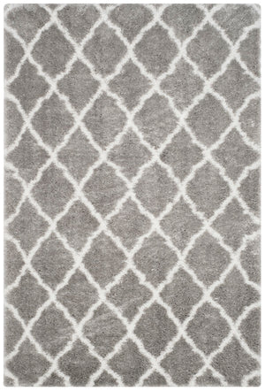 Safavieh Indie Shag 322 Power Loomed Polyester Pile Shag & Flokati Rug SGI322B-4SQ