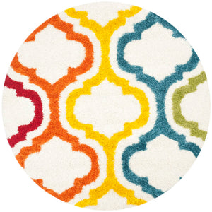 Safavieh Safavieh Kids Shag 561 Power Loomed Polypropylene Pile Shag & Flokati Rug SGK561A-25