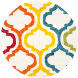 Safavieh Safavieh Kids Shag 561 Power Loomed Polypropylene Pile Shag & Flokati Rug SGK561A-25