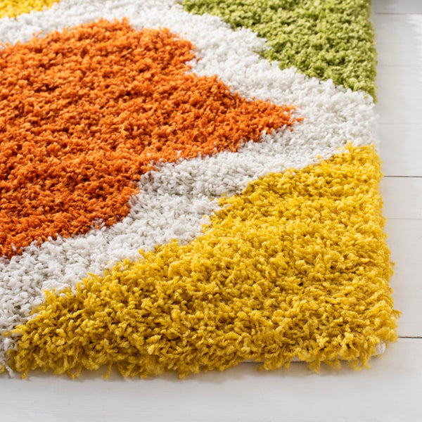 Safavieh Safavieh Kids Shag 562 Power Loomed Polypropylene Pile Shag & Flokati Rug SGK562A-29