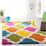 Safavieh Safavieh Kids Shag 562 Power Loomed Polypropylene Pile Shag & Flokati Rug SGK562A-29