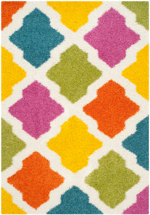 Safavieh Safavieh Kids Shag 562 Power Loomed Polypropylene Pile Shag & Flokati Rug SGK562A-29