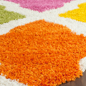 Safavieh Safavieh Kids Shag 562 Power Loomed Polypropylene Pile Shag & Flokati Rug SGK562A-29