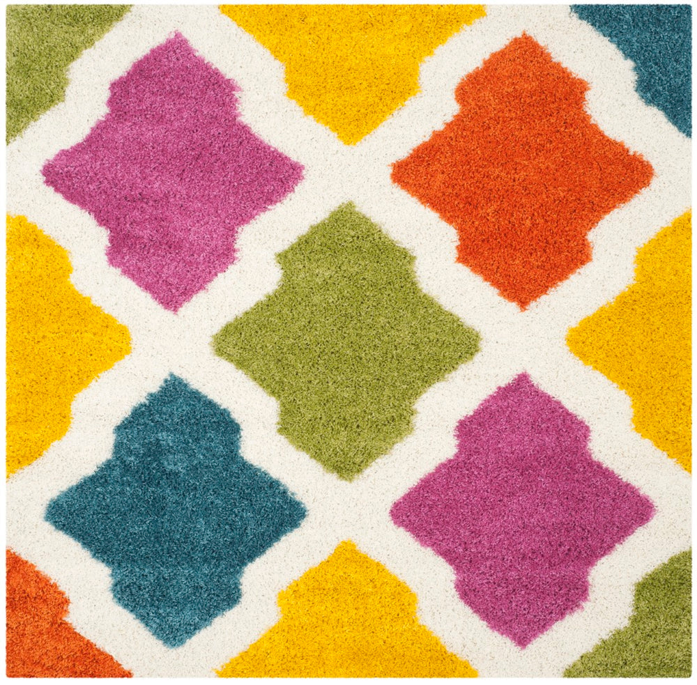 Safavieh Safavieh Kids Shag 562 Power Loomed Polypropylene Pile Shag & Flokati Rug SGK562A-29