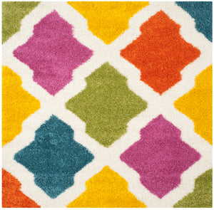 Safavieh Safavieh Kids Shag 562 Power Loomed Polypropylene Pile Shag & Flokati Rug SGK562A-29