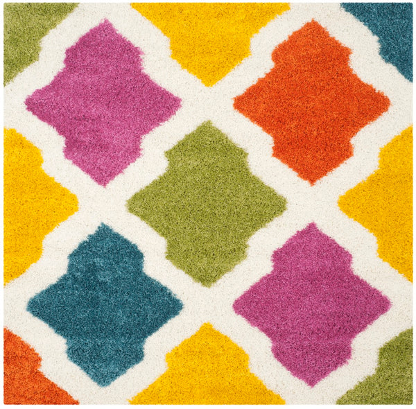Safavieh Safavieh Kids Shag 562 Power Loomed Polypropylene Pile Shag & Flokati Rug SGK562A-29