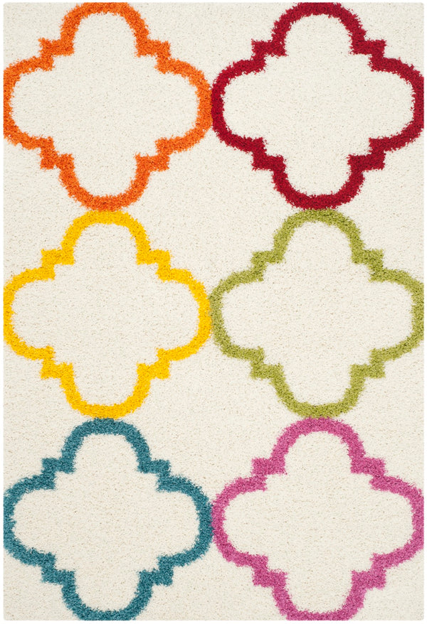 Safavieh Safavieh Kids Shag 563 Power Loomed Polypropylene Pile Shag & Flokati Rug SGK563A-25