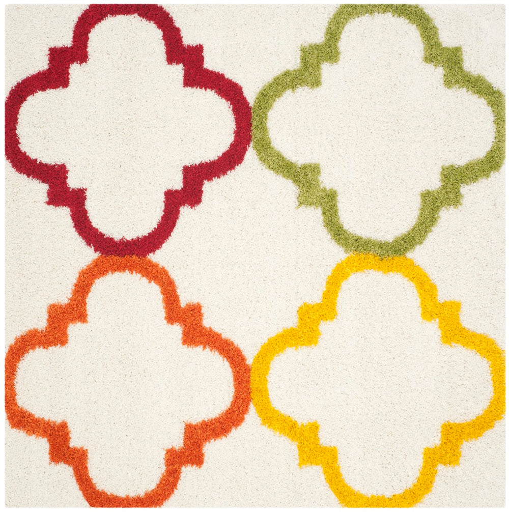 Safavieh Safavieh Kids Shag 563 Power Loomed Polypropylene Pile Shag & Flokati Rug SGK563A-25