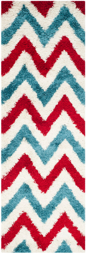 Safavieh Safavieh Kids Shag 564 Power Loomed Polypropylene Pile Shag & Flokati Rug SGK564B-27