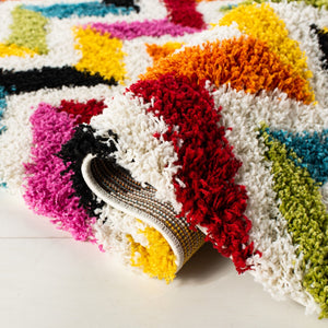 Safavieh Safavieh Kids Shag 565 Power Loomed Polypropylene Pile Shag & Flokati Rug SGK565A-29