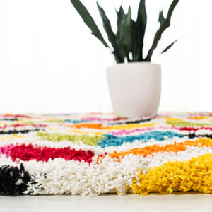 Safavieh Safavieh Kids Shag 565 Power Loomed Polypropylene Pile Shag & Flokati Rug SGK565A-29