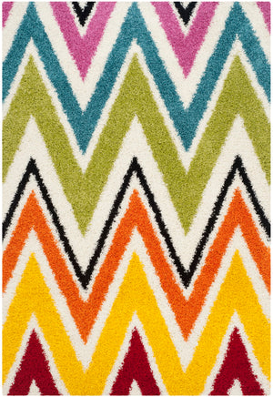 Safavieh Safavieh Kids Shag 567 Power Loomed Polypropylene Pile Shag & Flokati Rug SGK567A-25