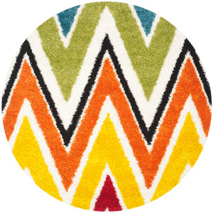 Safavieh Safavieh Kids Shag 567 Power Loomed Polypropylene Pile Shag & Flokati Rug SGK567A-25