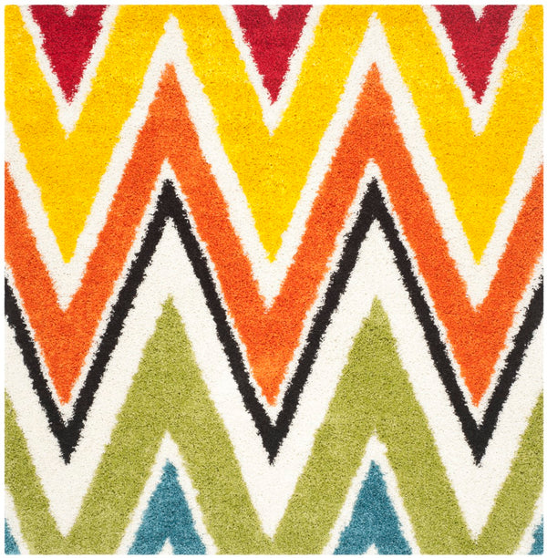 Safavieh Safavieh Kids Shag 567 Power Loomed Polypropylene Pile Shag & Flokati Rug SGK567A-25
