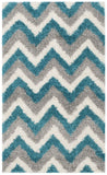 Safavieh Safavieh Kids Shag 568 Power Loomed Polypropylene Pile Shag & Flokati Rug SGK568C-29