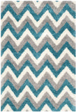 Safavieh Safavieh Kids Shag 568 Power Loomed Polypropylene Pile Shag & Flokati Rug SGK568C-29