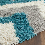 Safavieh Safavieh Kids Shag 568 Power Loomed Polypropylene Pile Shag & Flokati Rug SGK568C-29