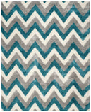 Safavieh Kids Shag 568 Power Loomed Polypropylene Pile Shag & Flokati Rug