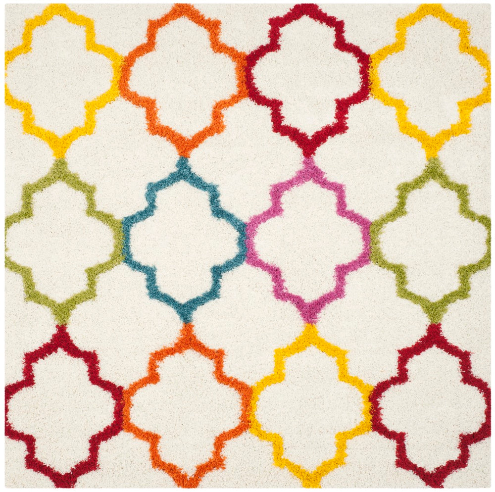 Safavieh Safavieh Kids Shag 569 Power Loomed Polypropylene Pile Shag & Flokati Rug SGK569A-29