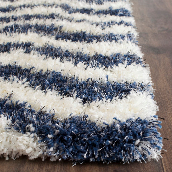 Safavieh Montreal Shag 846 Power Loomed 50% Polypropylene + 50% Polyester Shag & Flokati Rug SGM846A-4SQ