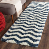 Safavieh Montreal Shag 846 Power Loomed 50% Polypropylene + 50% Polyester Shag & Flokati Rug SGM846A-4SQ