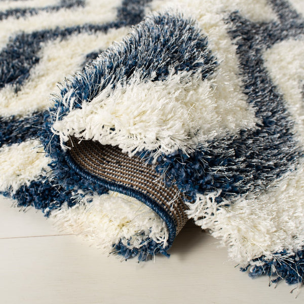 Safavieh Montreal Shag 846 Power Loomed 50% Polypropylene + 50% Polyester Shag & Flokati Rug SGM846A-4SQ
