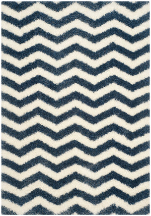 Safavieh Montreal Shag 846 Power Loomed 50% Polypropylene + 50% Polyester Shag & Flokati Rug SGM846A-4SQ
