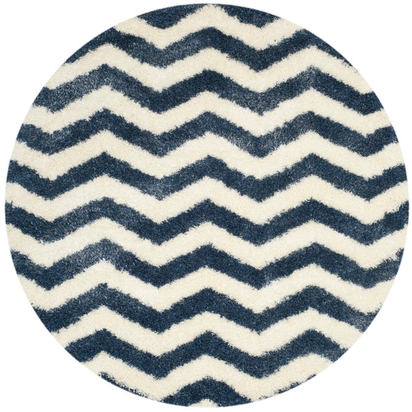 Safavieh Montreal Shag 846 Power Loomed 50% Polypropylene + 50% Polyester Shag & Flokati Rug SGM846A-4SQ