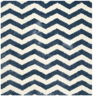 Safavieh Montreal Shag 846 Power Loomed 50% Polypropylene + 50% Polyester Shag & Flokati Rug SGM846A-4SQ