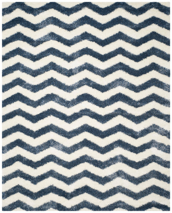 Safavieh Montreal Shag 846 Power Loomed 50% Polypropylene + 50% Polyester Shag & Flokati Rug SGM846A-4SQ