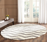 Safavieh Montreal Shag 846 Power Loomed 50% Polypropylene + 50% Polyester Shag & Flokati Rug SGM846B-25