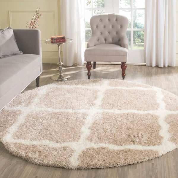 Safavieh Montreal Shag 866 Power Loomed 50% Polypropylene + 50% Polyester Shag & Flokati Rug SGM866C-25