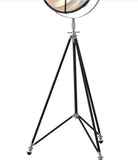 Bethel Black Floor Lamp in Metal