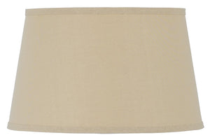 Cal Lighting Drum Hardback Linen Shade SH-1410 Linen SH-1410