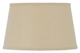 Cal Lighting Drum Hardback Linen Shade SH-1410 Linen SH-1410