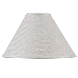 Cal Lighting Hardback Fine Burlap Shade SH-8110-21 Burlap SH-8110-21