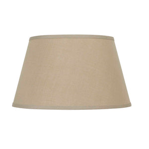 Cal Lighting Round Hardback Linen Shade SH-8114-16E Khaki SH-8114-16E