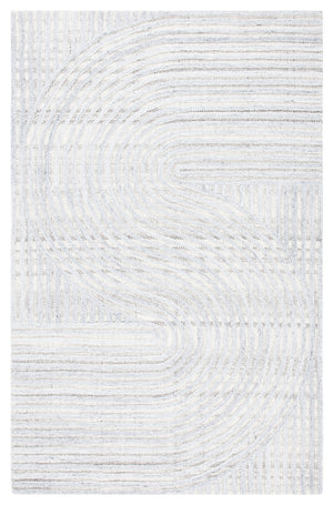 Southampton 301 Contemporary Hand Tufted 45% Wool, 45% Pet, 10% Cotton Rug Grey