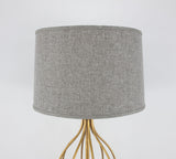 Zeugma Dark Grey 17” Drum Shade