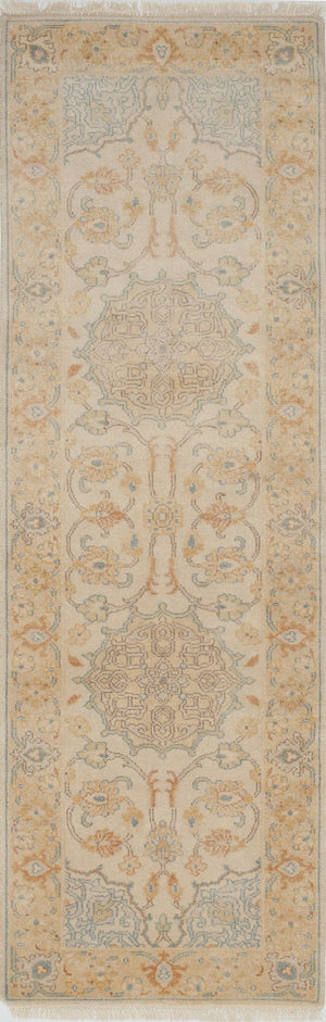 Momeni Shalimar SL-02 Hand Knotted Traditional Oriental Indoor Area Rug Beige 8'9" x 11'9" SHALISL-02BGE89B9
