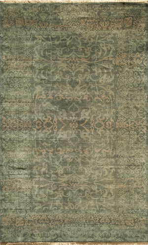 Momeni Shalimar SL-06 Hand Knotted Traditional Oriental Indoor Area Rug Blue 8'9" x 11'9" SHALISL-06BLU89B9